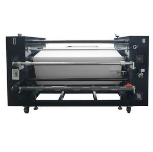 Máquina de transferencia por sublimación de rollo a rollo, fabricante, con manta y cinta transportadora autocorrectora para impresión de tela - Product Image 5