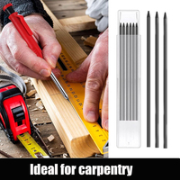 Crayon de menuisier avec taille-crayon pour le travail du bois avec logo personnalisé Vente en gros 2.8mm de profondeur
