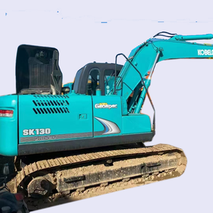 Pelle sur chenilles Kobelco SK130 d'occasion à vendre Matériel de construction d'occasion avec composants du noyau Moteur Moteur Pompe PLC - Product Image 1