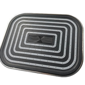 Large Semi-Plated ABS Rectangular Panel Water Saving Design Rain <strong>Shower</strong> <strong>Head</strong> <strong>for</strong> Bathtubs <strong>Showers</strong> <strong>Taps</strong> <strong>Bath</strong> &amp; <strong>Shower</strong> Faucets - Product Image 1