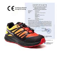 JIANKUN CE nouveau lacet automatique à la mode bout en acier respirant imperméable chaussures de sécurité de sécurité pour dames femmes laboratoire