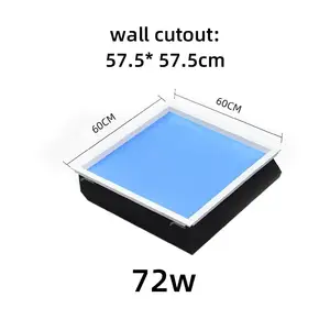 Switch Atmosphere Artificial Skylight Roofing Tuya App Led Blue Sky Ceiling Led Light Blue Sky Ceiling Panel Lamp