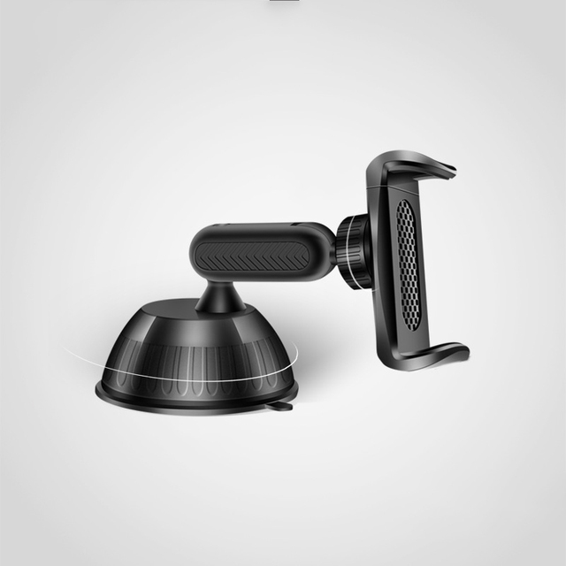 Multi-function Car Suction Cup Windscreen Phone Holder Auto Clamping Car Mount