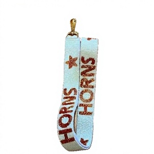 CRYSTAL CRAFT Vintage Eco-Friendly Webbing <b>Strap</b> with Star Design Fashionable Trendy <b>Handbag</b> Handle Accessory - Product Image 1