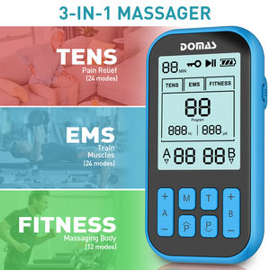 Fábrica al por mayor 60 modos Estimulación muscular Alivio del dolor <span class=keywords><strong>Tens</strong></span> Ems Terapia Máquina de masaje de espalda - Product Image 2