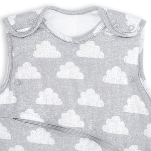 Sac de couchage pour bébé Hongbo 1.0 2.5 TOG, <span class=keywords><strong>test</strong></span> TOG, sac de couchage en bambou, logo, fermeture éclair, sans manches, sacs de couchage pour bébé personnalisés, marque propre - Product Image 5