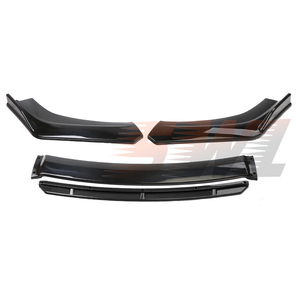 Montaggio segmentato Spoiler anteriore universale labbro anteriore materiale ABS pala anteriore <span class=keywords><strong>kit</strong></span> carrozzeria per la modifica universale auto - Product Image 3