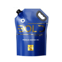 Pochette souple anti-fuite en plastique pour huile moteur 5 litres noire, 1L 3L 5L, emballage écologique pour huile moteur de voiture avec poignée