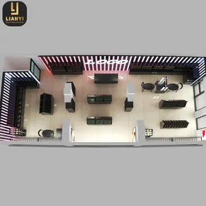 Cosmetic Shop Decoration Ideas High End Cosmetic Counter Lipstick Display Shelf Furniture Design