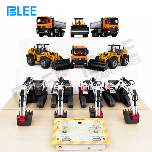 BLEE Popular Kit de Juego de Control Remoto de Excavadora y Grúa para Niños, Juego de Excavadoras para Centros Comerciales y Cafeterías - Product Image 3