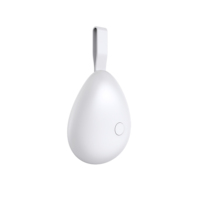 Traceur anti-perte Bluetooth MFi Find My en forme de goutte d'eau pour iOS, ultra-léger en ABS, 5,8 GHz, vente en gros B2B