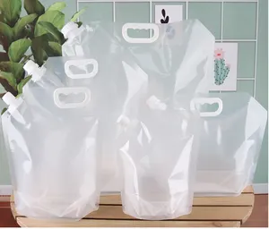 防漏冷冻袋塑料透明可折叠水袋包装食品谷物储物袋升塑料批发可重复使用1
