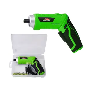 POWERTEC Power Tools Electric Hand Drill Factory Cordless Tool Kits Cordless Screw Driver Set
