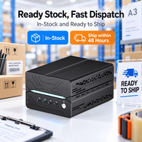 Mini PC de jeu AMD Ryzen 7 7700 RTX 4060 Ti 8 Go Ordinateur de bureau DDR5 WiFi 7 Double LAN 2.5G avec prise en charge des disques SATA 2.5 pouces