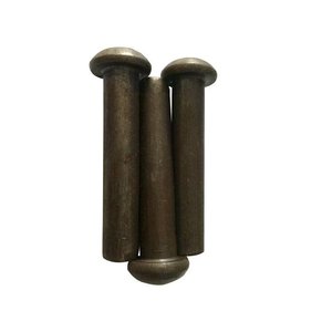 5*50 rắn 6*50 lớp 4.8 thép carbon kết thúc màu đen Fastener 6*40 nửa đầu tròn 5*40 đinh tán rắn - Product Image 5
