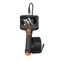Boroscopio 2026 en Oferta, Pantalla IPS HD de 4.3 Pulgadas, Cable Rígido de 10 Metros, Resistente al Agua, Portátil, para Reparación de Automóviles y Tuberías, 1080p
