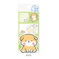 Bloc-notes autocollants Nekoni, zodiaque chinois, bloc-notes mémo, animaux, autocollants, papier, index, marque-page, bloc-notes mémo mignon kawaii
