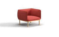 Conjunto de Sofás Modernos ATWOKA para Recepción de Oficina, Muebles de Tela para Sala de Espera