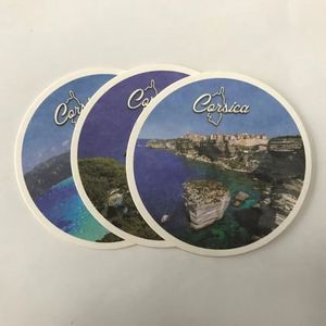 Custom Logo <b>Printed</b> <b>Office</b> Hotel Cardboard Water Super Absorbent Cup Paper Beer Coasters for Drinking - Product Image 2
