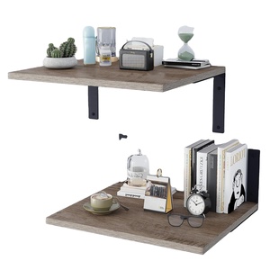 12" Wide Wall Mounted <strong>Floating</strong> <strong>Shelves</strong> for Living Room <strong>Deep</strong> Wall Display <strong>Floating</strong> Display <strong>Shelves</strong> Decorative Flower Pot Display - Product Image 1