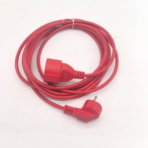 สายพ่วงมาตรฐานยุโรป 16A IP44 PVC หัวปลั๊ก CEE ตัวผู้ ต่อเข้าปลั๊ก IEC ตัวเมีย 1 ช่อง สายไฟแบบ SJTOW - Product Image 3