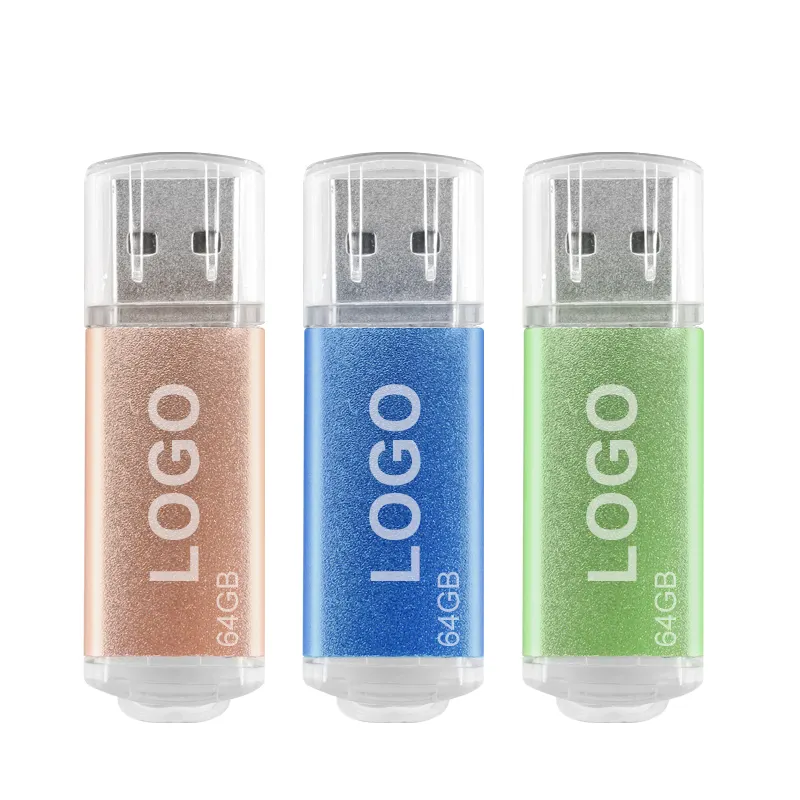 Factory wholesale 64 GB memory stick USB 3.0 flash drive with customizable company logo