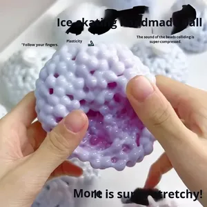 Juguete Antiestrés de EVA con Forma de Bola de Arroz de Sésamo, Hecho a Mano, Moldeable, de Descompresión, de Rebote Lento, Unisex, para Mayores de 14 Años, Estudiantes - Product Image 6