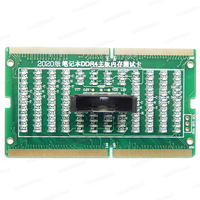Carte de test d'analyseur de diagnostic LED / emplacement de mémoire RAM DDR4 pour carte mère d'ordinateur portable DDR4