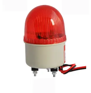 LTE-2071J Incandcent Rotary Waarschuwingslampje Alarm Bolt Bodem Met Zoemer 90dB Mini Emergency Lamp 12V 24V 220V
