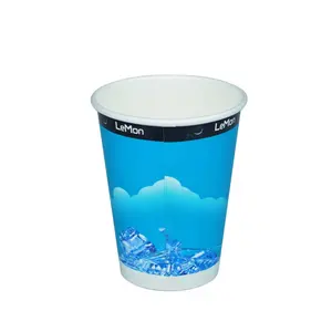 alibaba paper cups supplier type design logo printed different size paper cup with pe coated wholesale price