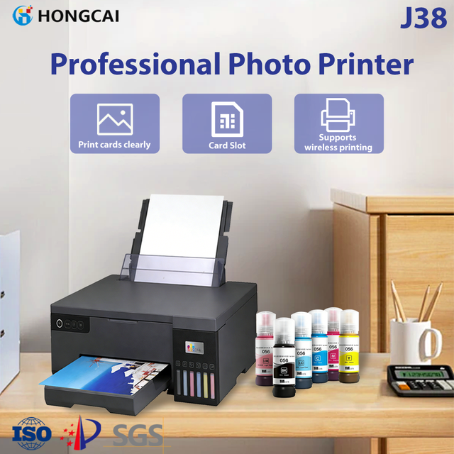 Factory-direct A4 L8058 6 Color Sublimation Transfer Printer Inkjet Printer for DIY Photo Printing with Card Slot