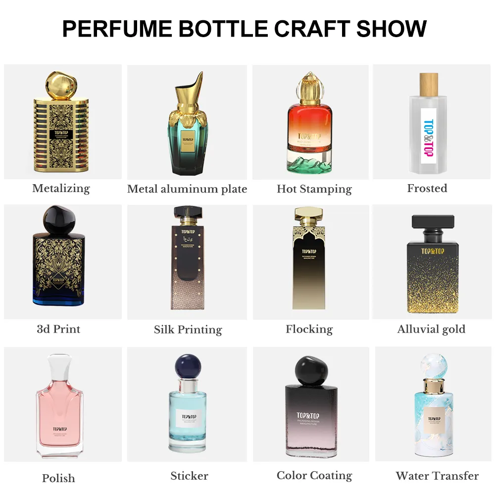 Custom Oem Empty Luxury Gift Cosmetic 10ml 30ml 50ml 100ml Oil Glass Spray Square Round Perfume Bottle With Box Packaging