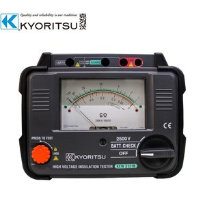 Testeur de résistance d'isolement Kyoritsu 3121B 2500V, type pointeur, multimètre haute tension - Product Image 2