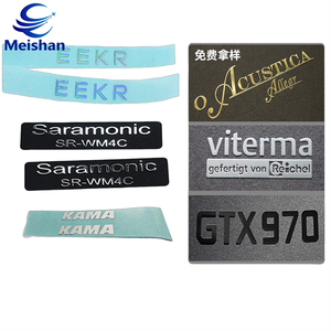 Etiquetas Metálicas de Níquel Autoadhesivas Personalizadas Meishan, Placas de Identificación para Robots Aspiradores - Product Image 6