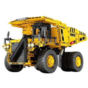 Bloques de Construcción de Ingeniería 22025, Modelo de Camión Minero, Juguete Educativo con Control Remoto para Niños - Product Image 1