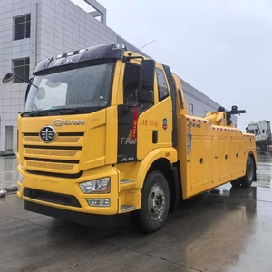 Camion de <span class=keywords><strong>d</strong></span>épannage FAW J6 4x2 16T à bas prix pour les services <span class=keywords><strong>d</strong></span>'urgence sur les autoroutes africaines - Product Image 3