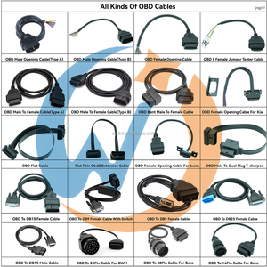 Para Autel <span class=keywords><strong>OBD2</strong></span> Cable principal Cable OBD de diagnóstico para Autel MaxiSys MS908 PRO/Elite Scanner 16PIN DB15 Conector de transferencia - Product Image 4