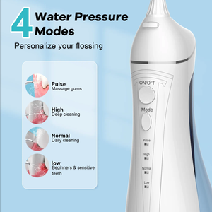 300mL Produit de soin de la bouche noire Jet Waterflosser Dents Pick Cleaning Portable Dental Water Flosser Irrigador Bucal Oral Irrigator - Product Image 5