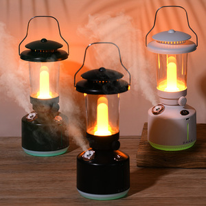 Ultrasonic Mist Humidifier With Led Light USB Rechargeable <b>Desk</b> Decorative Night Lamp Cool Mist <b>Small</b> Capacity - Product Image 1