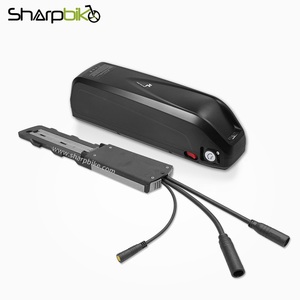 windmeile Hailong Accuhouder met geïntegreerde controller, 48 V-blok, 500 W, waterdichte stekker, zwart, e-bike, elektrische fiets, pedelec