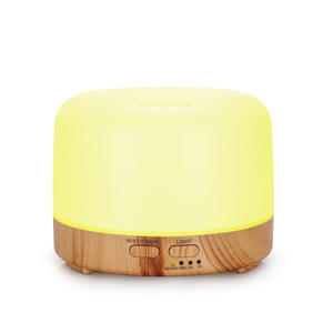 Diffuseur d'arômes simple 300 ml, humidificateur ultrasonique à grain de bois, lumière USB pour usage domestique - Product Image 2
