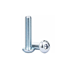 Vis sans tête M3 M5 Allen tête sphérique forme <span class=keywords><strong>Gurb</strong></span> vis en gros bleu blanc zingué vis à tête hexagonale - Product Image 3