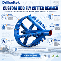 Drillsoltek Outil de remplacement OEM personnalisé pour fraise de forage, alésoir de fond et ouvre-trou rotatif pour projets de forage directionnel
