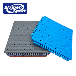 Baldosas Modulares de PP TPE para Canchas de Baloncesto Interiores y Exteriores, Suelo de Plástico para Canchas de Baloncesto en Patios Traseros - Product Image 1