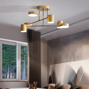 <span class=keywords><strong>Plafonnier</strong></span> LED nordique créatif, éclairage domestique pour <span class=keywords><strong>salon</strong></span>, chambre à coucher, chambre d'enfant, appartement, <span class=keywords><strong>maison</strong></span> de location - Product Image 4