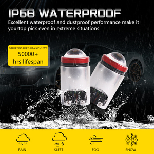 H4L PRO Gros Mini H4 Bi Led Projecteur Lentille Phares Auto Ampoules - Product Image 5