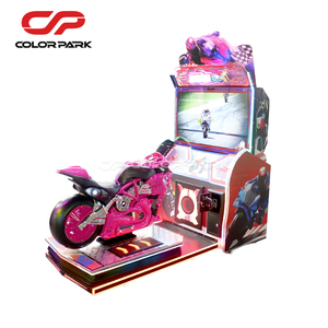 Máquina <span class=keywords><strong>de</strong></span> Juego Arcade <span class=keywords><strong>de</strong></span> Carreras <span class=keywords><strong>de</strong></span> Motos Dinámica con Monedas, <span class=keywords><strong>Simulador</strong></span> <span class=keywords><strong>de</strong></span> Motocicleta con Pantalla HD, Colorida y Divertida - Product Image 3