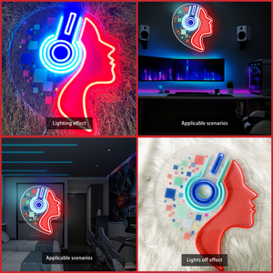 Luces Decorativas Personalizadas Multicolor con Control Remoto, Montables en Pared, Regalo para Bebés, Decoración para Fiestas en Casa, Empresas y Eventos - Product Image 4