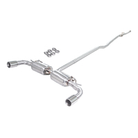 GFC Catback Valvetronic Tuyau d'échappement pour BMW Mini R60 1.5T 4WD 2016 Système de silencieux d'échappement haute performance