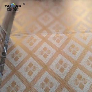 Techo <span class=keywords><strong>Cielo</strong></span> Falso Lujoso 2024 Azulejos de techo de <span class=keywords><strong>Pvc</strong></span> Azulejo de techo de yeso decorativo 600*600*7 Azulejo de <span class=keywords><strong>cielo</strong></span> satinado - Product Image 5